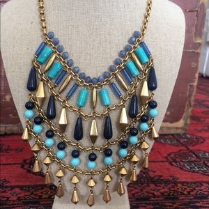Stella and Dot Malta Bib Necklace